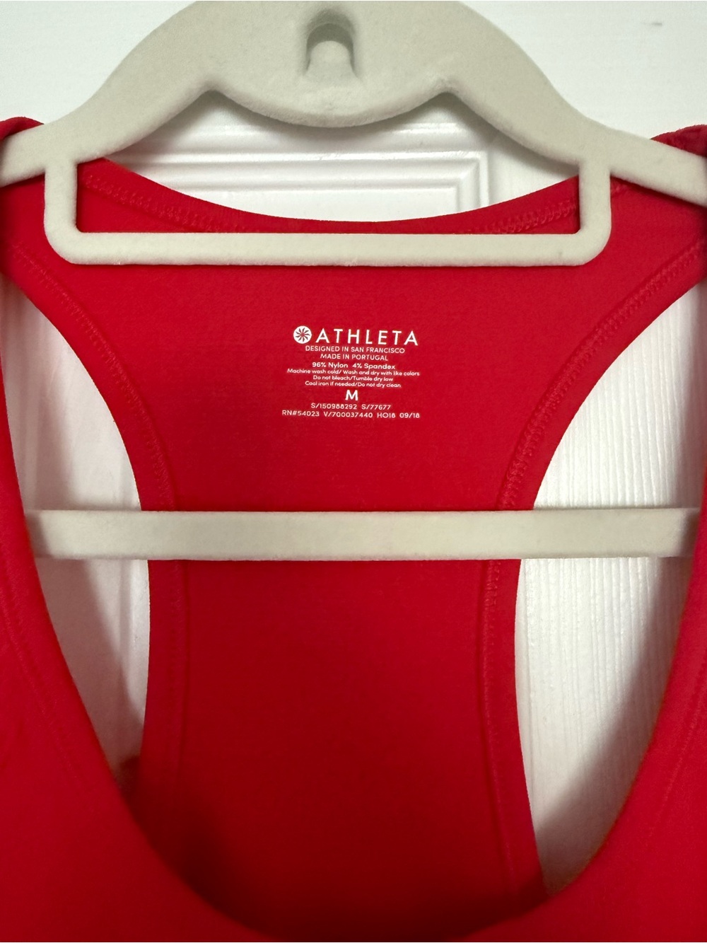 Athleta Speedlight Red Racerback Tank Top - Picture 3 of 4
